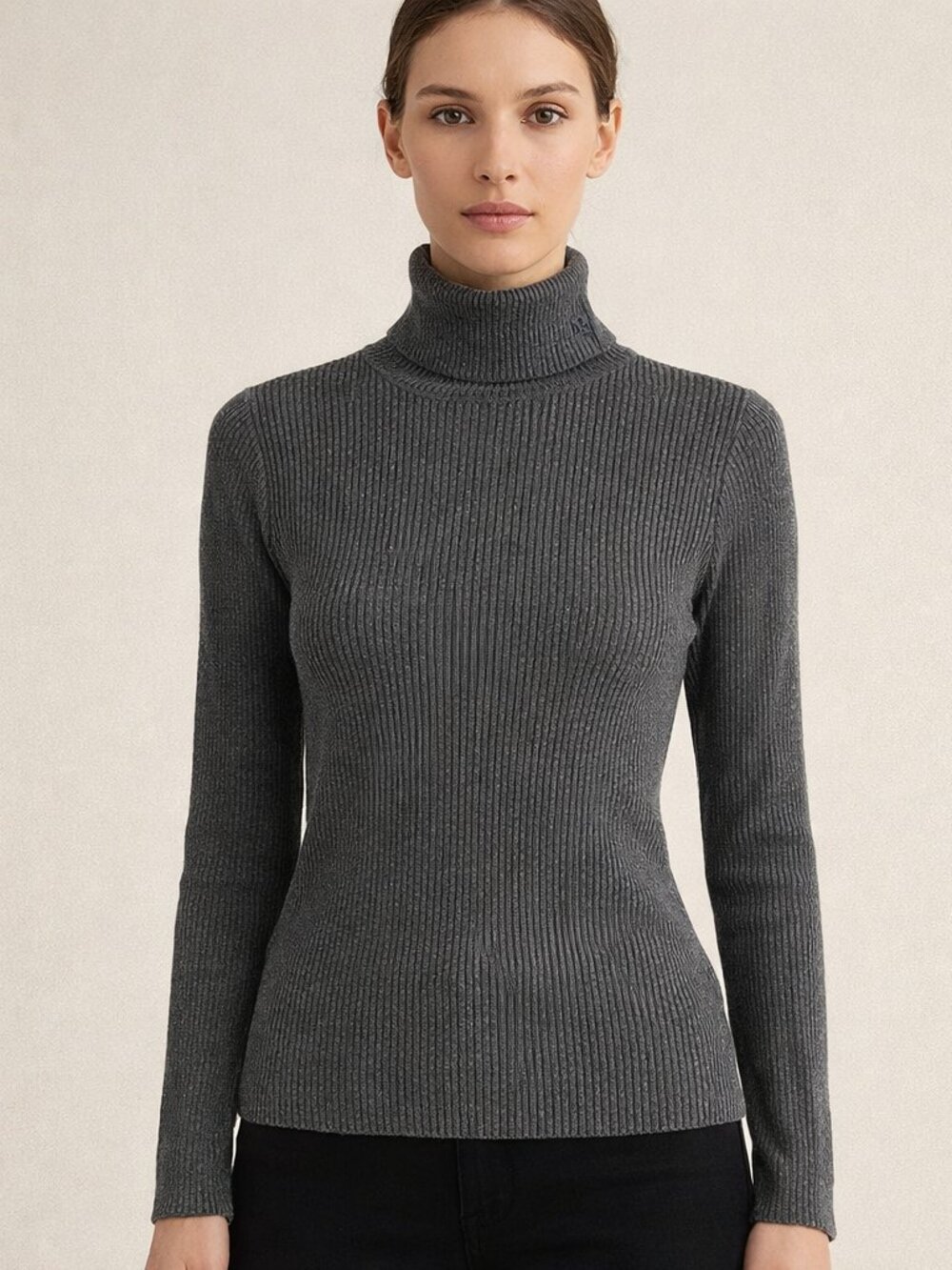 Polo Ralph Lauren Ribbed Turtleneck Sweater Cotton Size SP